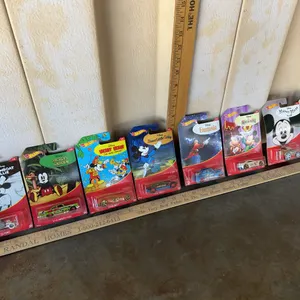 2017 Hot Wheels Disney Mickey Mouse Collection Of 8