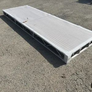 Aluminum Boat Dock Kit w/ Decking (4 x 12')
 UNRESERVED