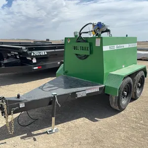 ID 1968 IA 500 Gal Fuel Delivery Trailer W/Pump