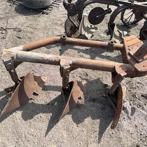 Minneapolis Moline Mounted 3 Bottom Plow