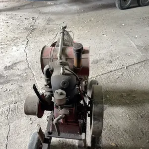 Cushman Gas Engine on Cart