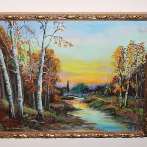 Autumn Landscape Painting