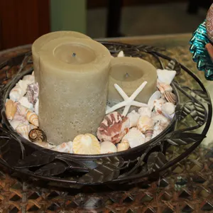 Candle Holder & Fruit Décor