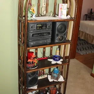 Rattan Etagere