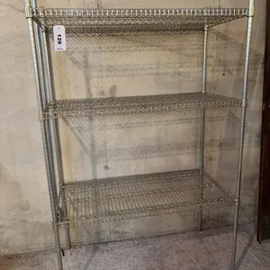 Wire Shelves 74"Hx48"Wx24"D