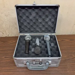 Hard case with Combination and Microphones 6”x9”x12”