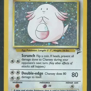 1999 Pokemon Base set #3 Chansey