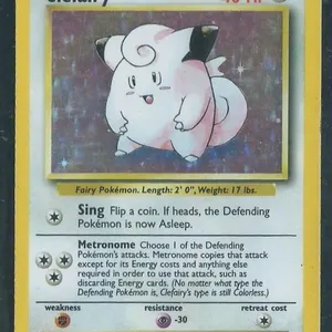 1999 Pokemon Base set #5 Clefairy
