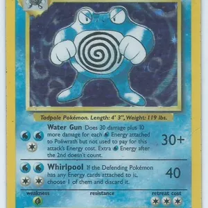 1999 Pokemon Base set #13 Poliwrath