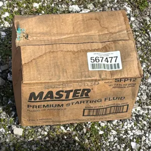 CASE OF STARTING FLUID