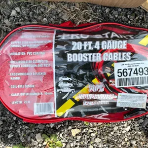 UNUSED PRO START 20' BOOSTER CABLES