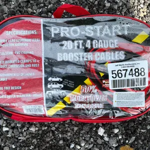 UNUSED PRO START 20' BOOSTER CABLES