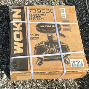 UNUSED WOKIN ADJUSTABLE ROLLING TOOL SEAT