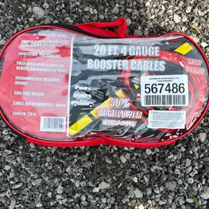 UNUSED PRO START 20' BOOSTER CABLES