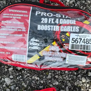 UNUSED PRO START 20' BOOSTER CABLES