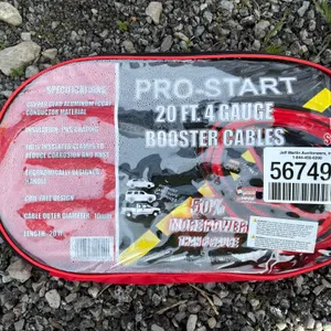 UNUSED PRO START 20' BOOSTER CABLES