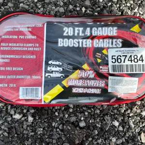 UNUSED PRO START 20' BOOSTER CABLES
