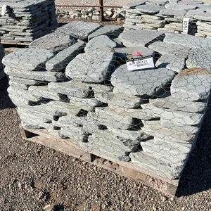 PALLET OF 2" TUMBLED IRREGULAR PAVERS