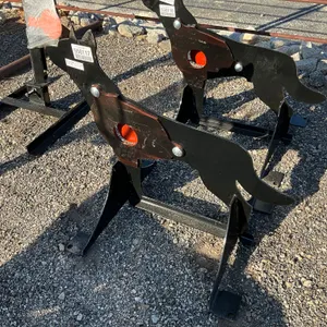 UNUSED KC 3/8" AR500 STEEL COYOTE SHOOTING TARGET W/ HEART