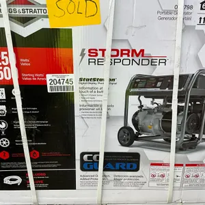 2025 BRIGGS & STRATTON STORM RESPONDER 030728 PORTABLE GENERATOR SN: 518571188
