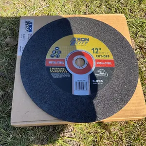 UNUSED 12" IRON CITY METAL CUT-OFF WHEEL ( 10 PER