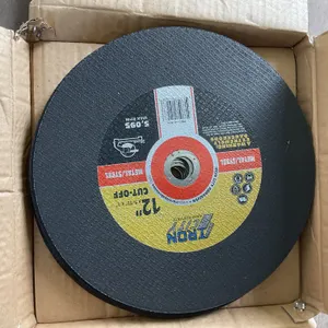 UNUSED 12" IRON CITY METAL CUT-OFF WHEEL ( 10 PER