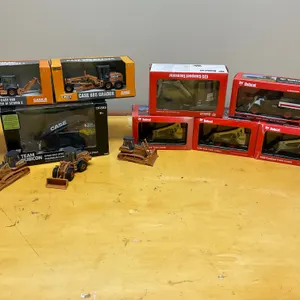 ASSORTMENT OF CASE AND BOBCAT DIECAST MODELS, TO BENEFIT K9’S