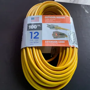 UNUSED OUTDOOR/INDOOR 100' EXTENSION CORD