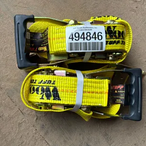 UNUSED WOOD TUFF TOW QTY OF (2) RATCHET STRAPS