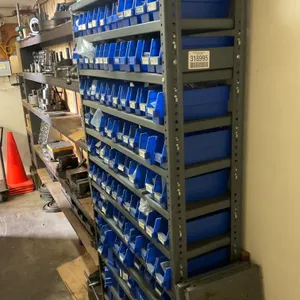 METAL SHELVING UNIT, 36" W X 75" H, 12" D,