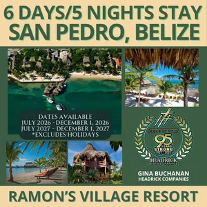 6 DAY RAMON VILLAGE VACATION - BELIZE