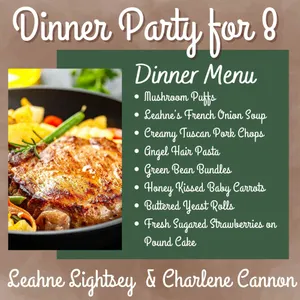 5 COURSE DINNER FOR 8