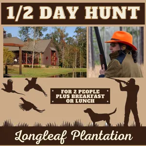 1/2 DAY HUNT AT LONGLEAF PLANTATION