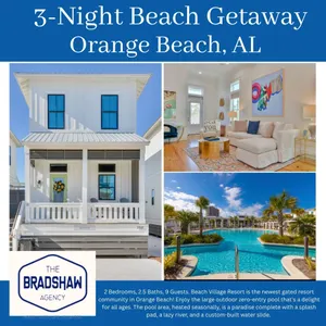 3 NIGHT STAY IN ORANGE BEACH, AL BEACH VILLAGE RESORT