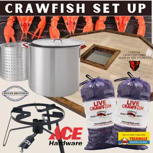 CRAWFISH SET UP