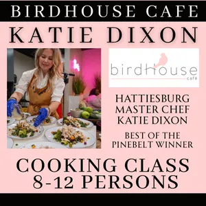 PRIVATE COOKING CLASS FOR 8-12 WITH KATIE DIXON