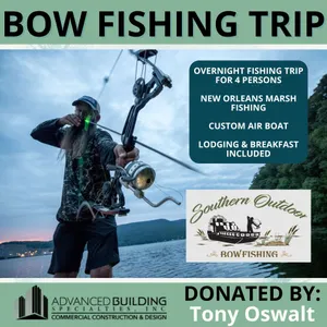 OVERNIGHT BOW FISHING TRIP FOR 4