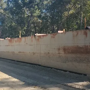 (1) 6' HIGH, 10' WIDE, 48' LONG BARGE