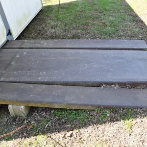 3-Piece Steel Ramp, Total Measurement Is 5' X 8', To Include a 36"x8' Section and Two 12" x 8' Sections