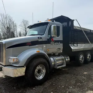 2015 Peterbilt 579 Quad Axle Dump Truck