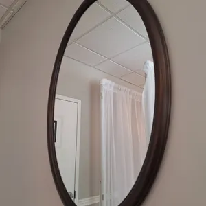 2 Oval Wall Mirrors, 27"x37"