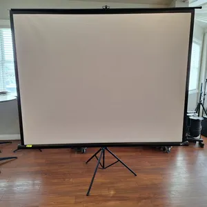 ES Collapsable Screen with Tripod Stand, 84"x64"