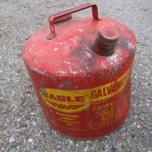 Eagle 5 Gallon Galvanized Gas Can
