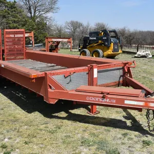 2009 Donahue 20 Ft Equipment Bumper Trailer