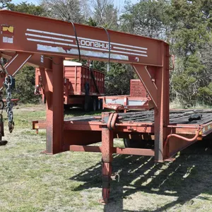 2009 Donahue 24 Ft Gooseneck Trailer with Ramps