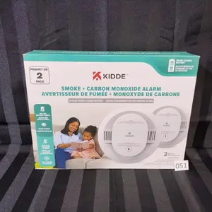 KIDDE 2 PACK SMOKE AND CARBON MONOXIDE ALARM