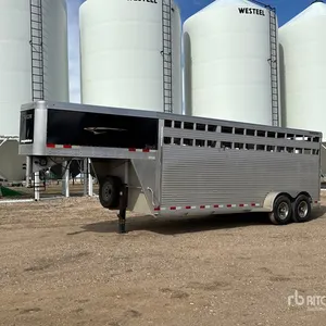 2013 Liberty Travalong 20 ft T/A Livestock Trailer