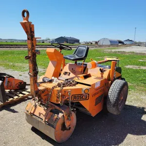 Rosco Vibrastat III double drum roller