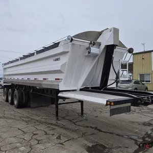 2017 Arnes 36' Tri/A End Dump Semi Trailer