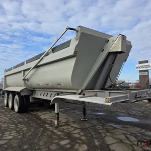 2004 Doepker 37' Tri/A End Dump Semi Trailer